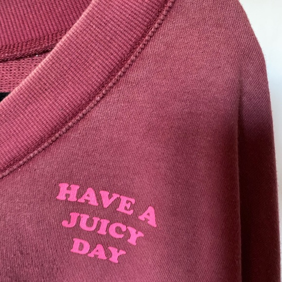Juicy Couture Cropped Crewneck - Picture 4 of 8